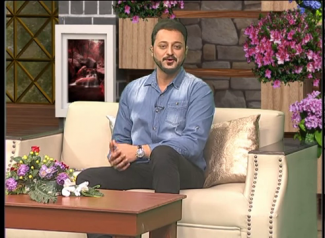 The show's host, Shahzad Khan