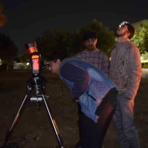 Astronomy night at GIKI