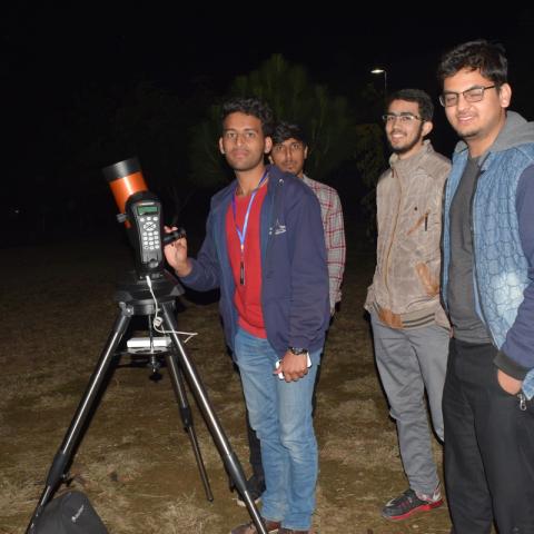 Astronomy night at GIKI